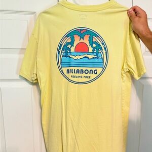 Yellow Billagong short sleeve tee